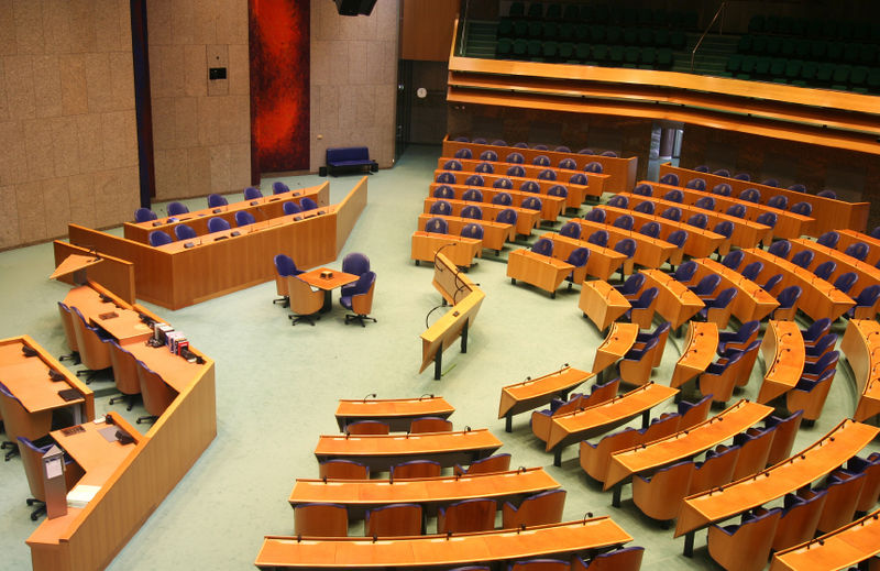 Plenaire zaal Tweede Kamer