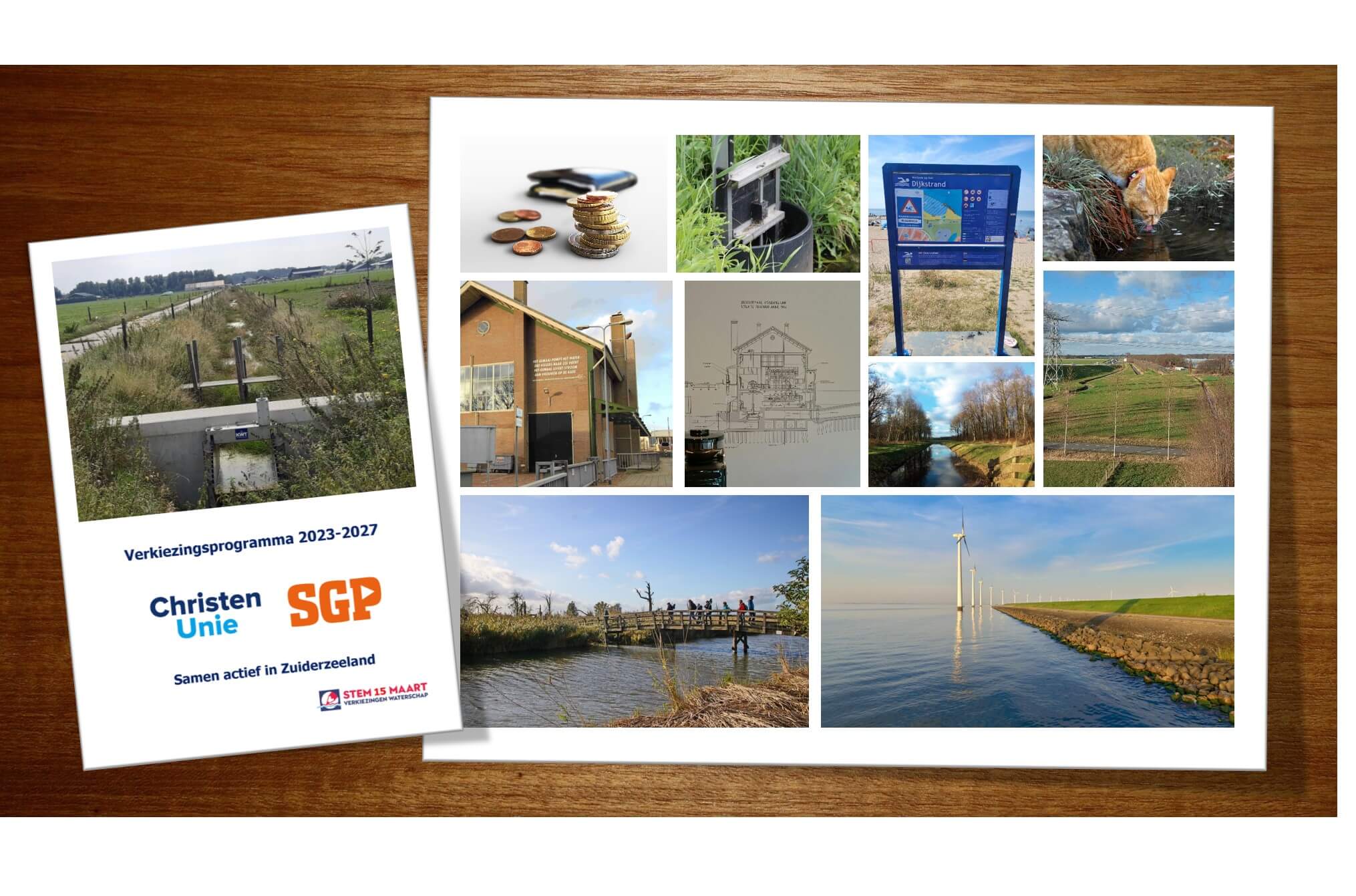 Verkiezingsprogramma CU-SGP Waterschap Zuiderzeeland 2023-2027